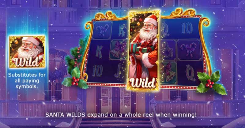 Dear Santa slot game rules and wild symbol