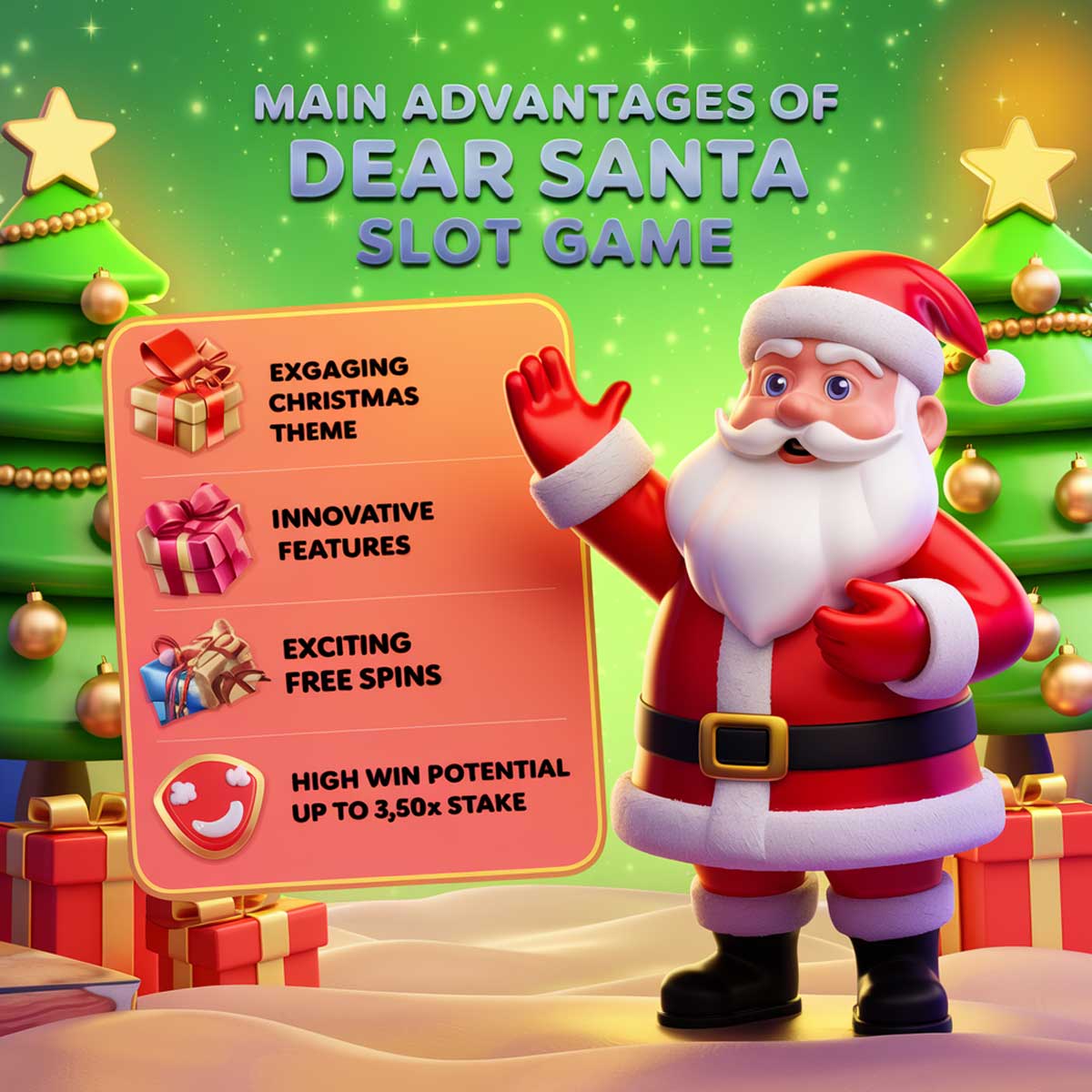 Dear Santa slot machine game