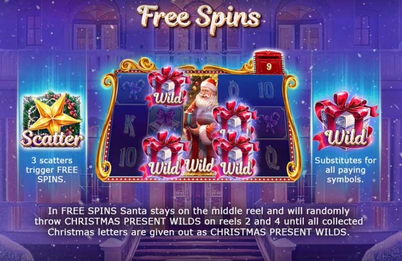 Dear Santa slot game free spins