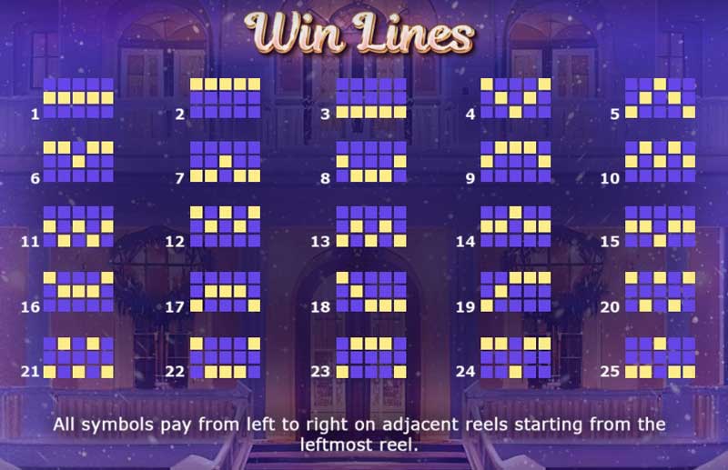 Dear Santa slot game win lines